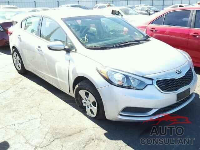 KIA FORTE 2016 - KNAFK4A68G5508659