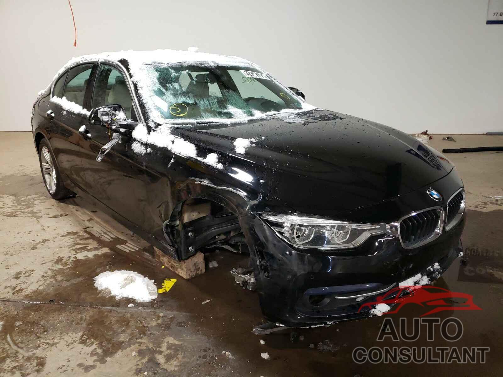 BMW 3 SERIES 2017 - WBA8D9G5XHNU60288