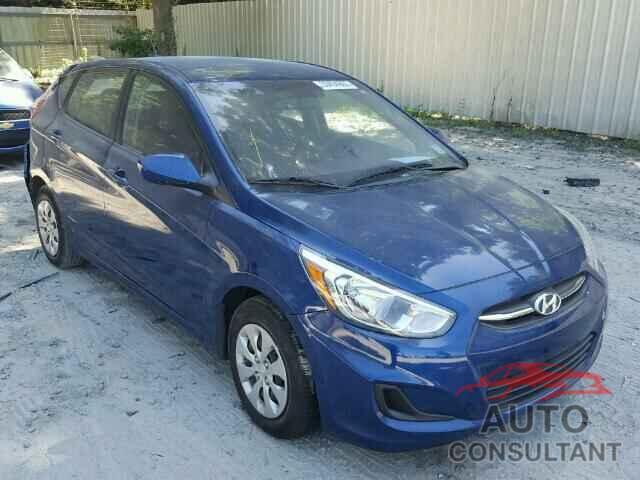 HYUNDAI ACCENT 2016 - KMHCT5AE1GU258375