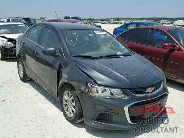 CHEVROLET SONIC 2017 - 1G1JD5SH1H4124834