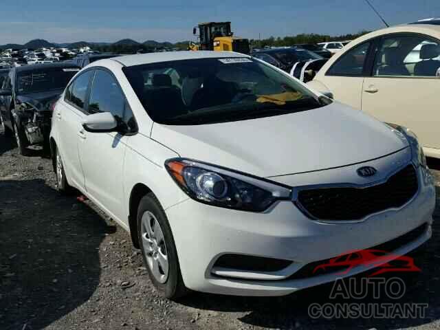 KIA FORTE 2016 - KNAFK4A68G5470950