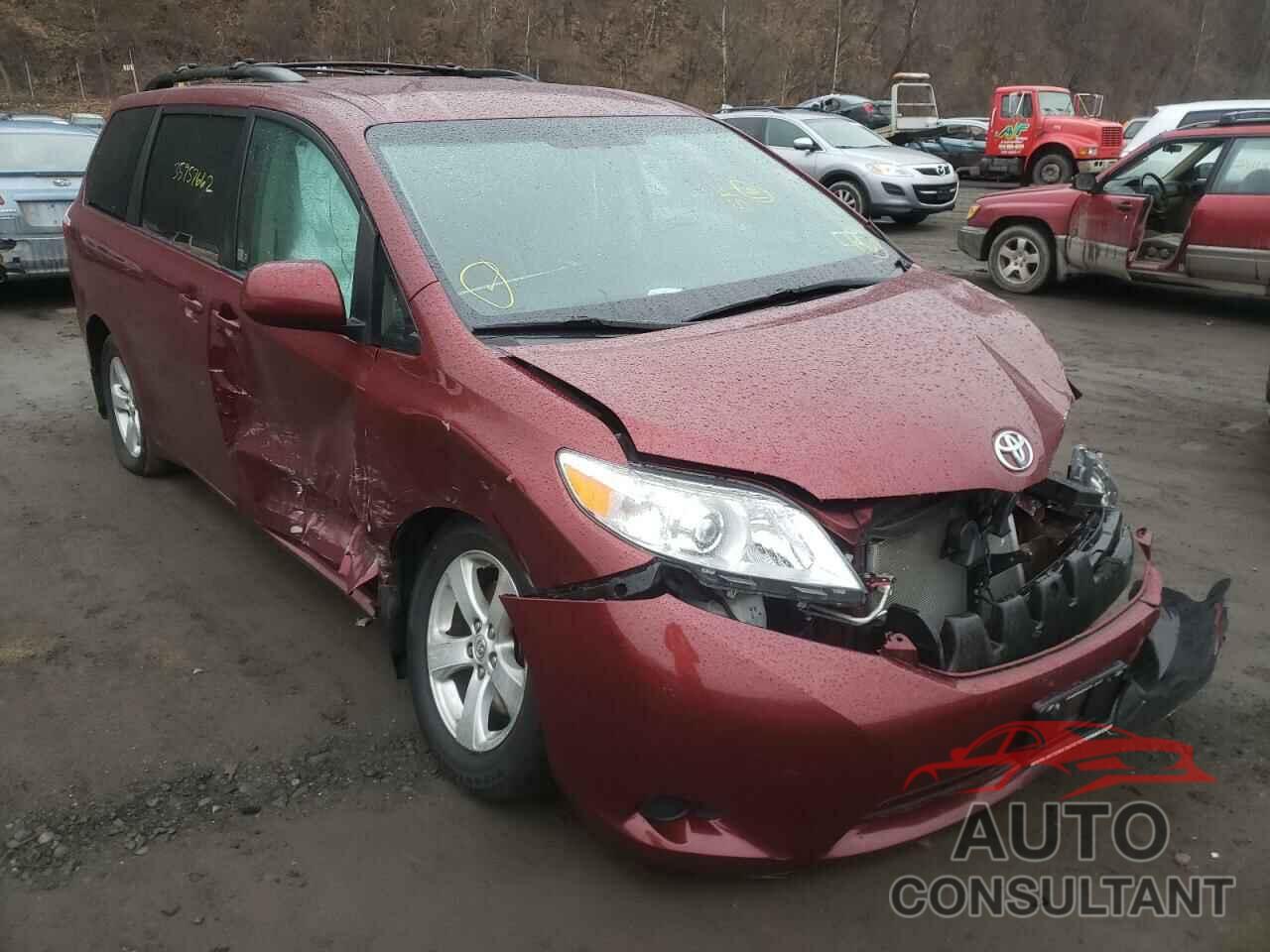 TOYOTA SIENNA 2016 - 5TDKK3DC4GS762795