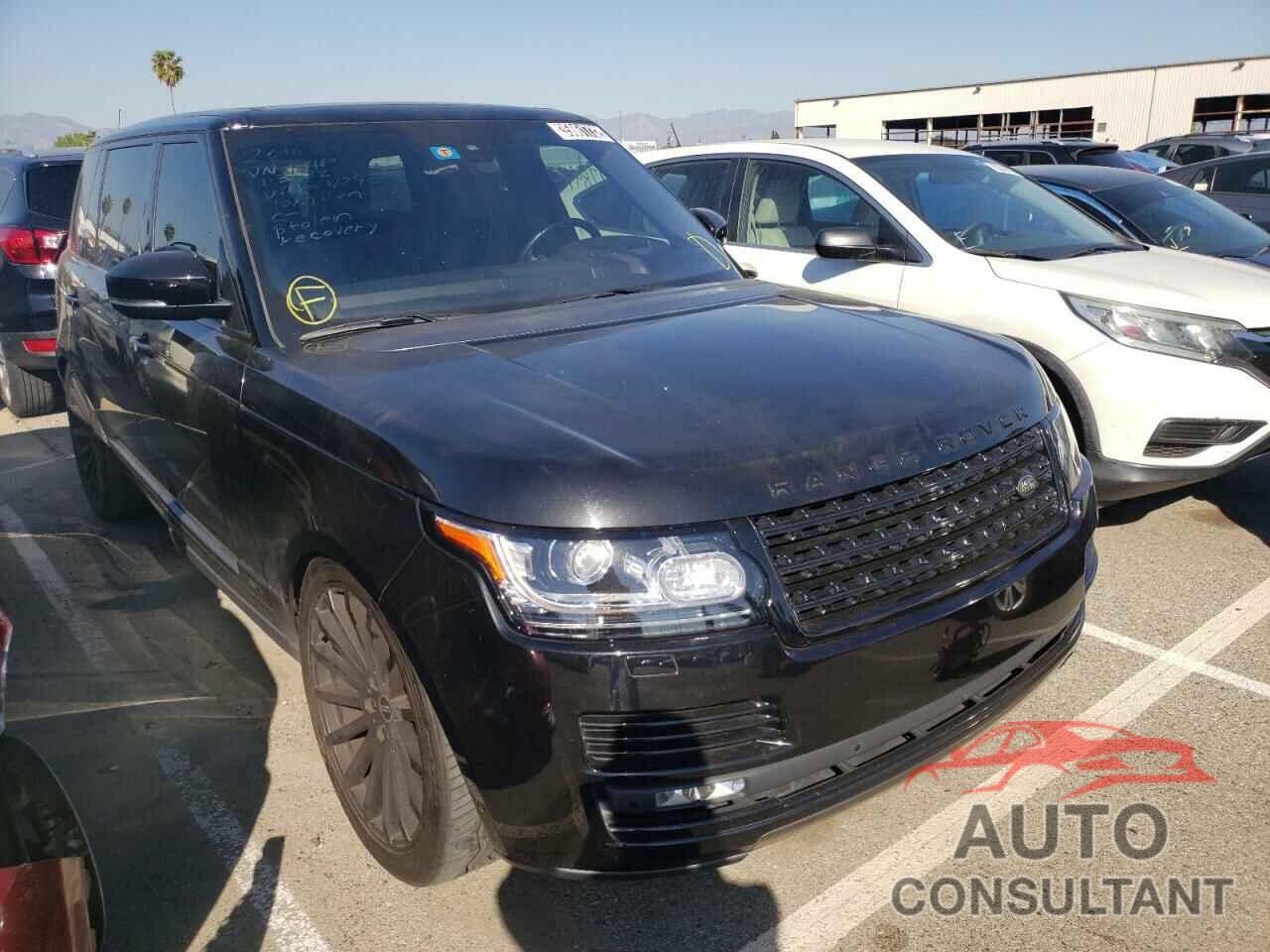 LAND ROVER RANGEROVER 2016 - SALGS3EFXGA284290