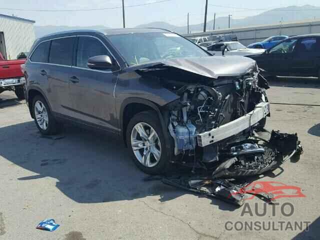 TOYOTA HIGHLANDER 2015 - 5TDDKRFH6FS218849