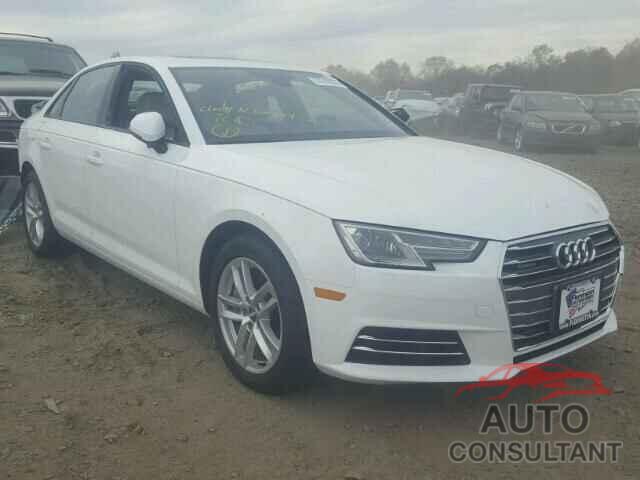 AUDI A4 2017 - WAUANAF40HN023215