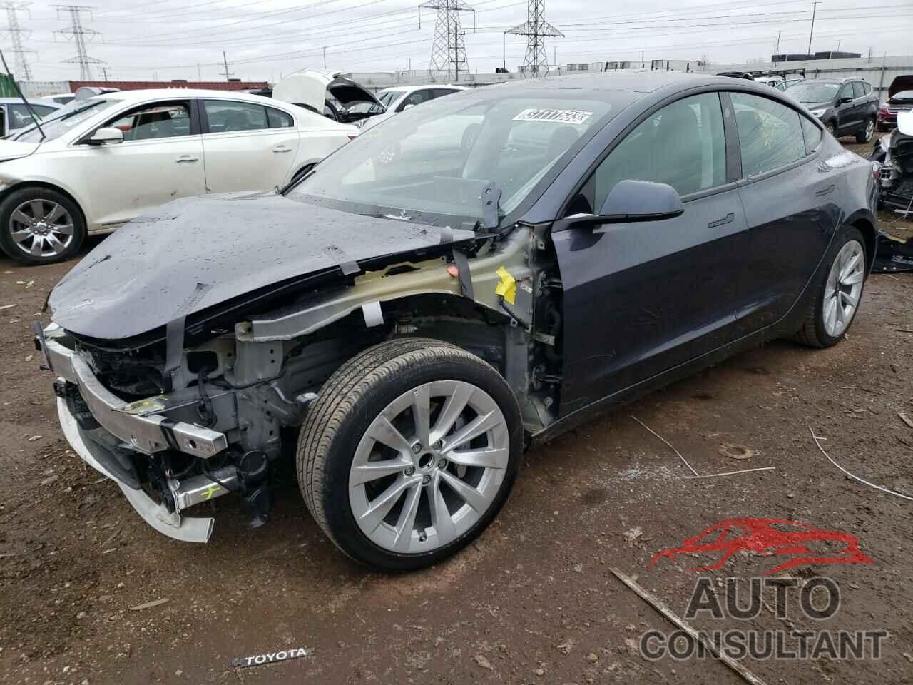 TESLA MODEL 3 2022 - 5YJ3E1EA6NF184956
