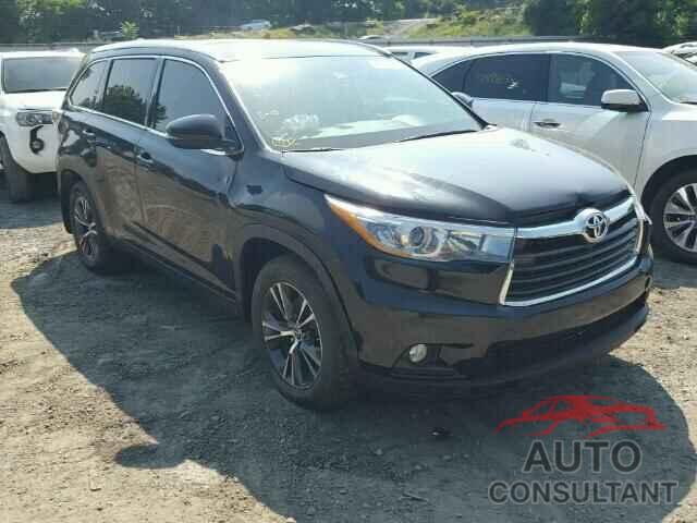 TOYOTA HIGHLANDER 2016 - 5TDKKRFH1GS132356