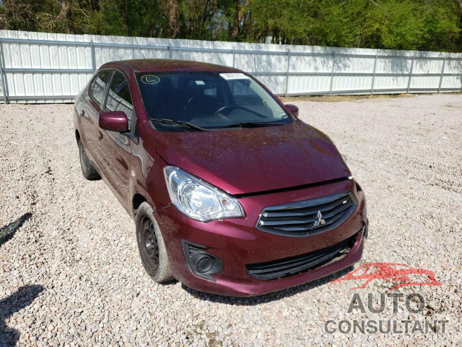 MITSUBISHI MIRAGE 2017 - ML32F3FJ7HHF14570