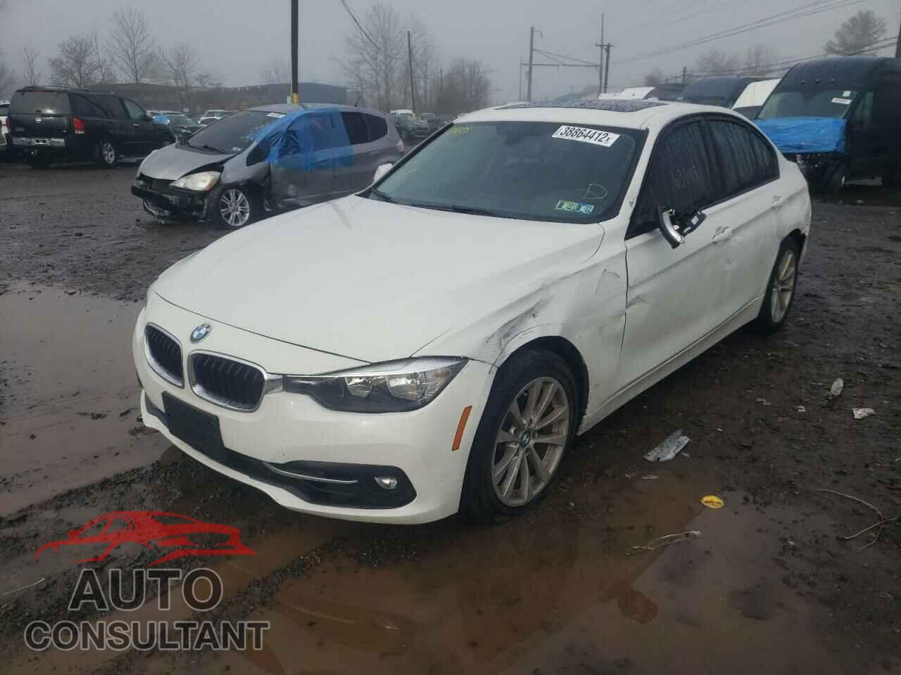 BMW 3 SERIES 2016 - WBA8E5G50GNU19916