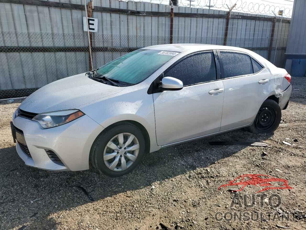TOYOTA COROLLA 2016 - 2T1BURHEXGC660693