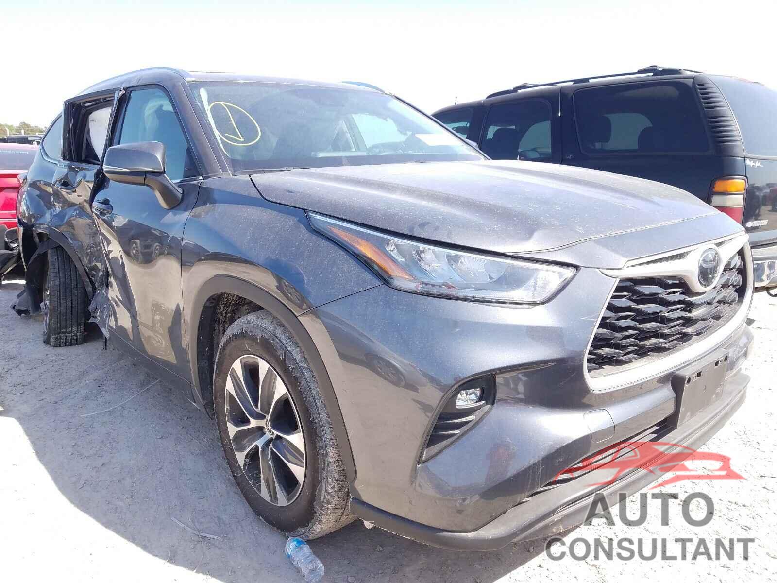 TOYOTA HIGHLANDER 2020 - 5TDGZRAH7LS505399