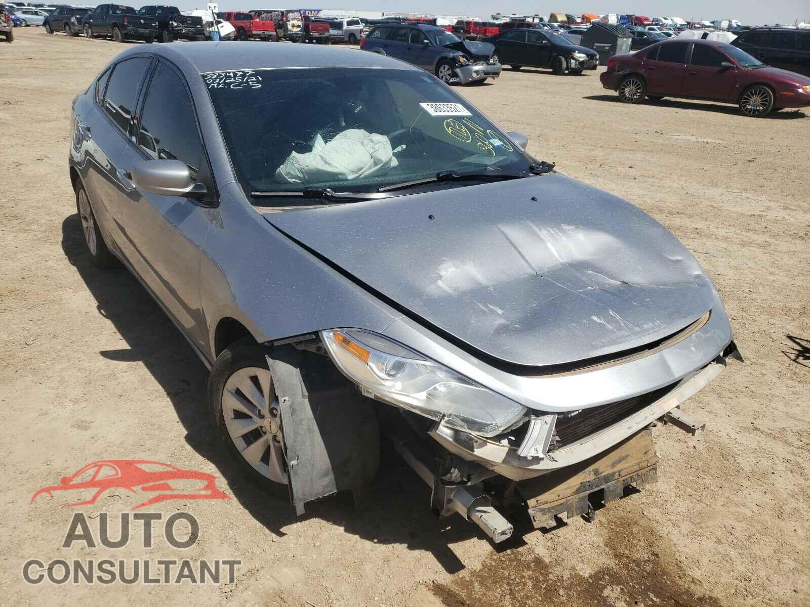 DODGE DART 2016 - 1C3CDFDH2GD551171