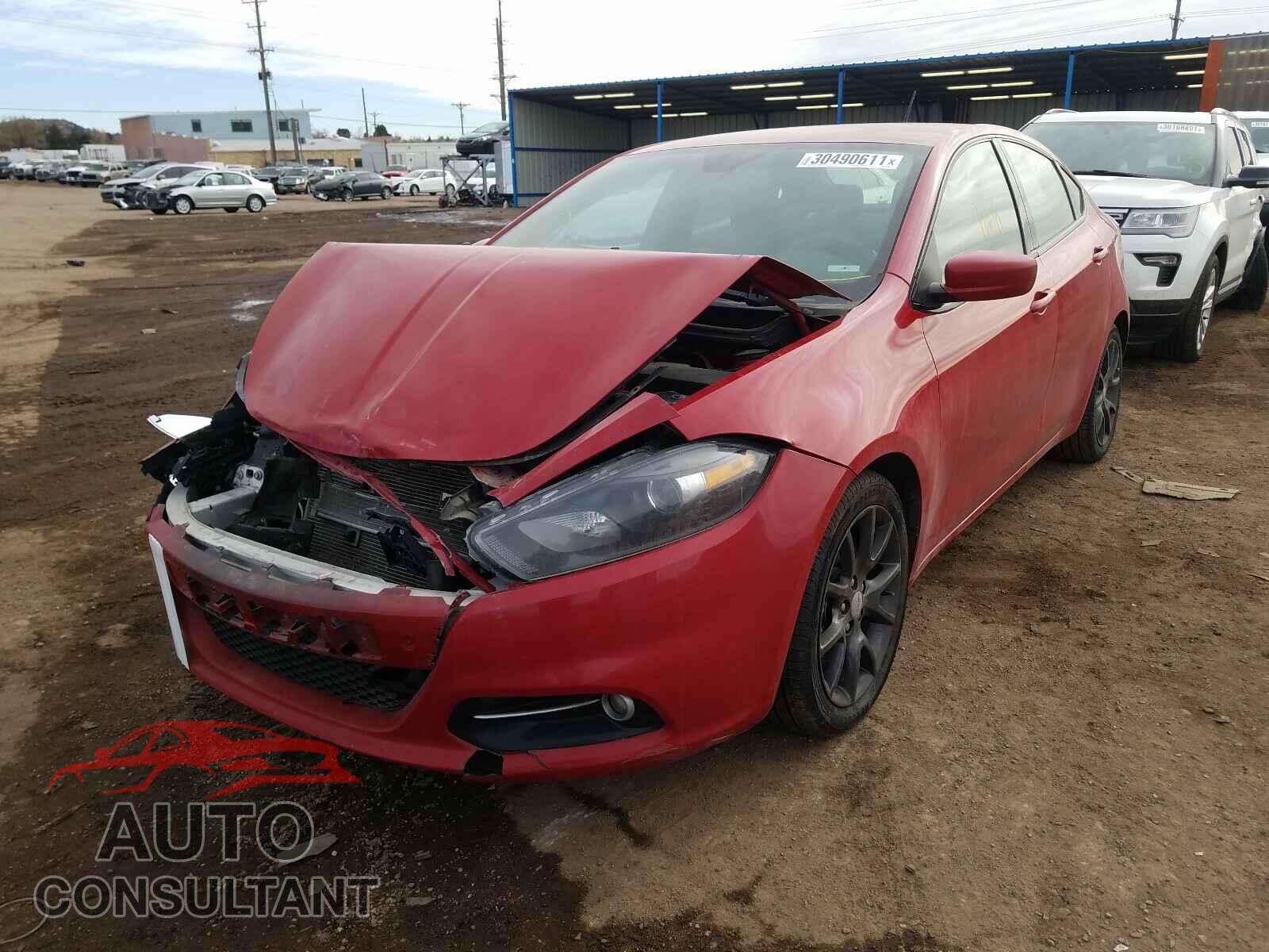 DODGE DART 2016 - 1C3CDFBB9GD564708