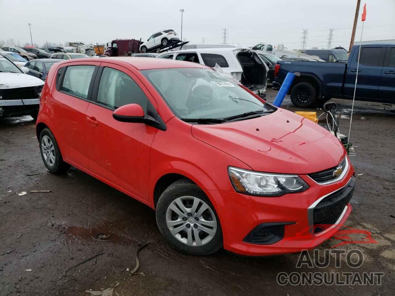CHEVROLET SONIC 2020 - 1G1JG6SB7L4114102