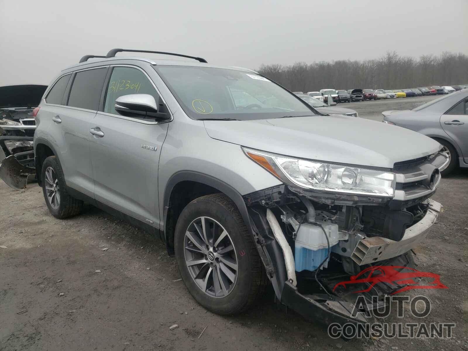 TOYOTA HIGHLANDER 2019 - 5TDJGRFH5KS059322