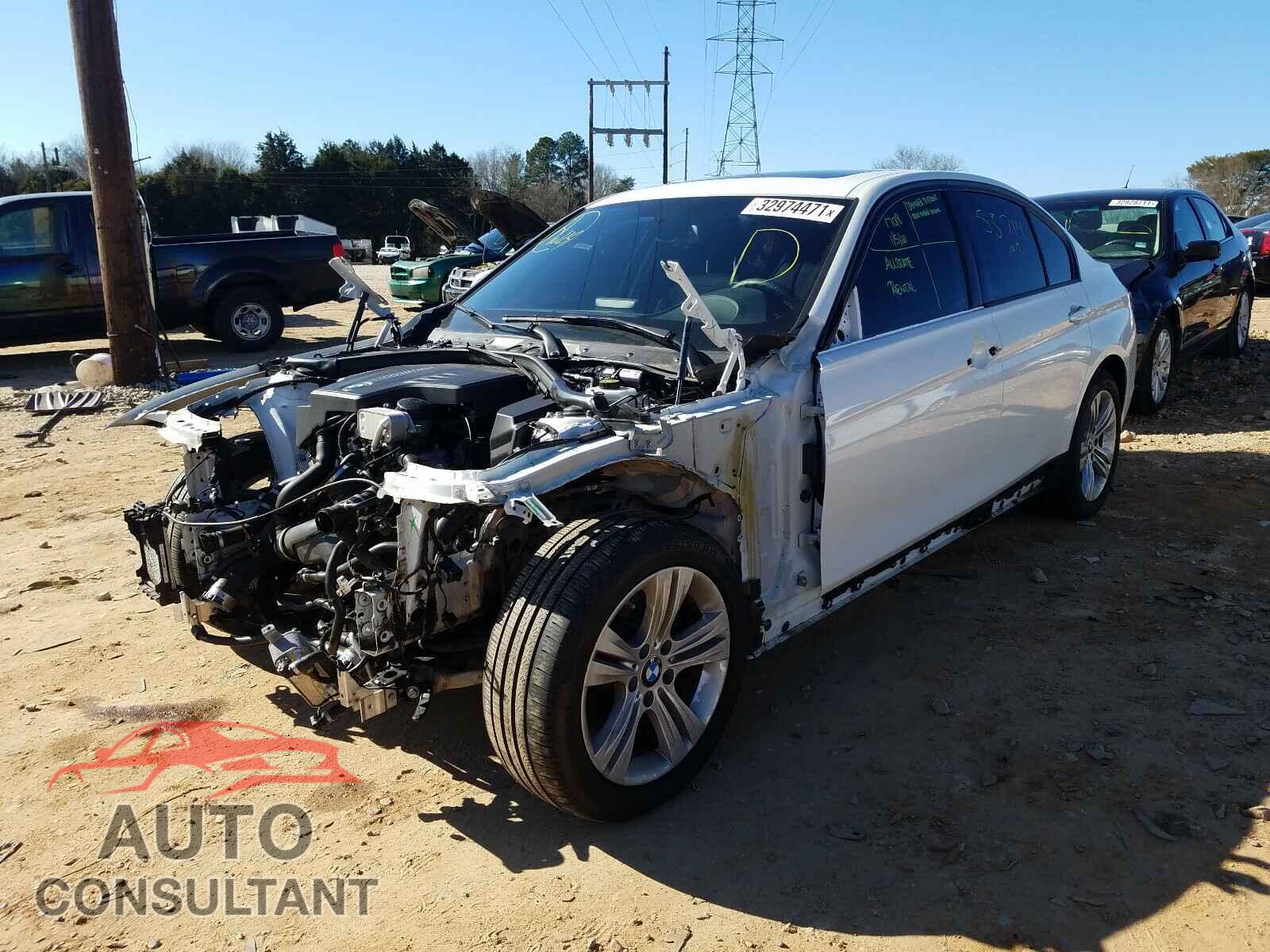 BMW 3 SERIES 2016 - WBA8E9G5XGNU29098