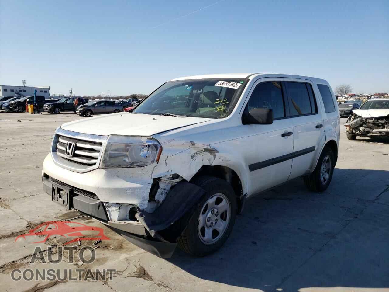 HONDA PILOT 2015 - 5YFEPMAEXMP185009