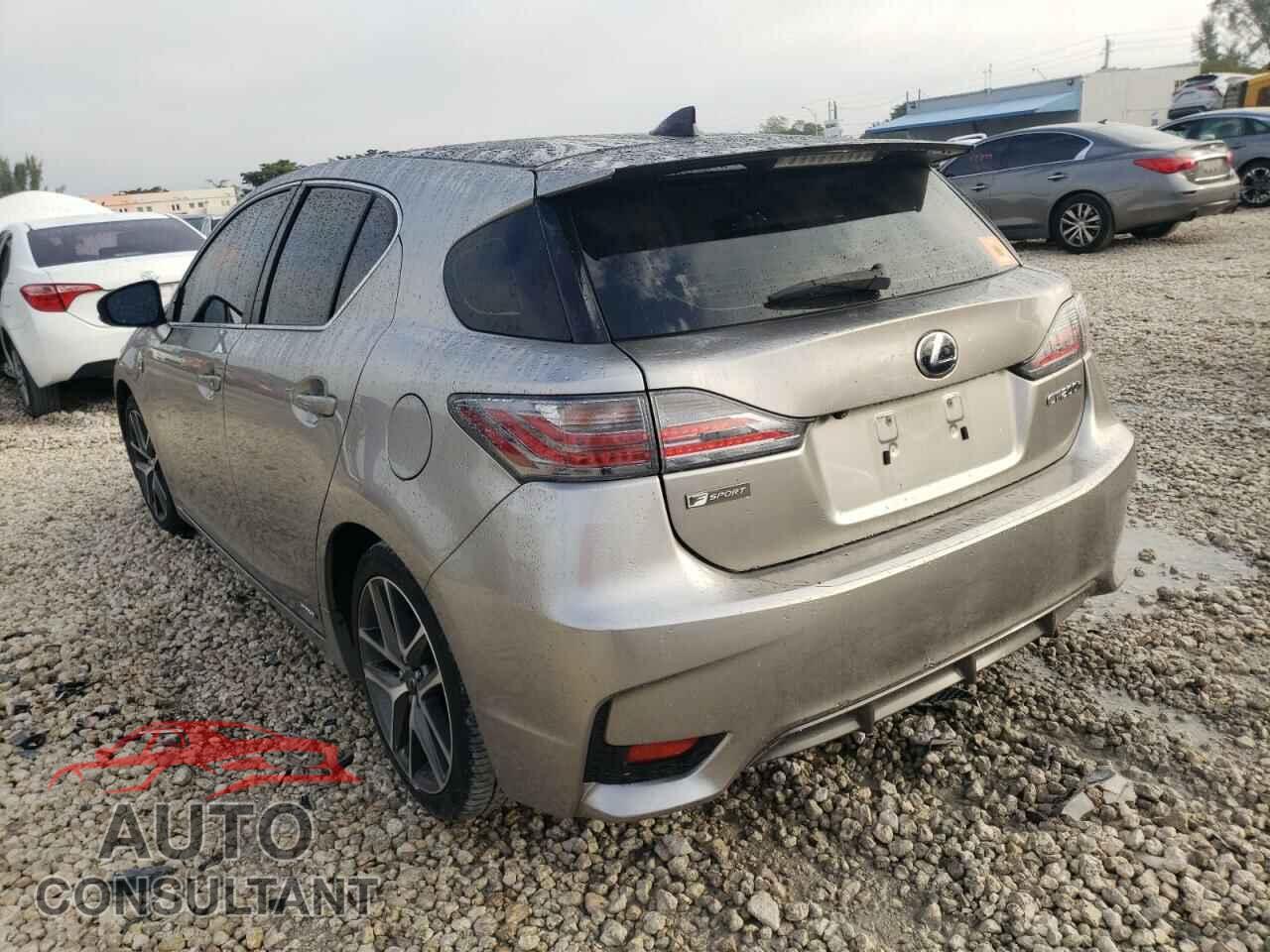 LEXUS CT 200 2017 - JTHKD5BHXH2292879