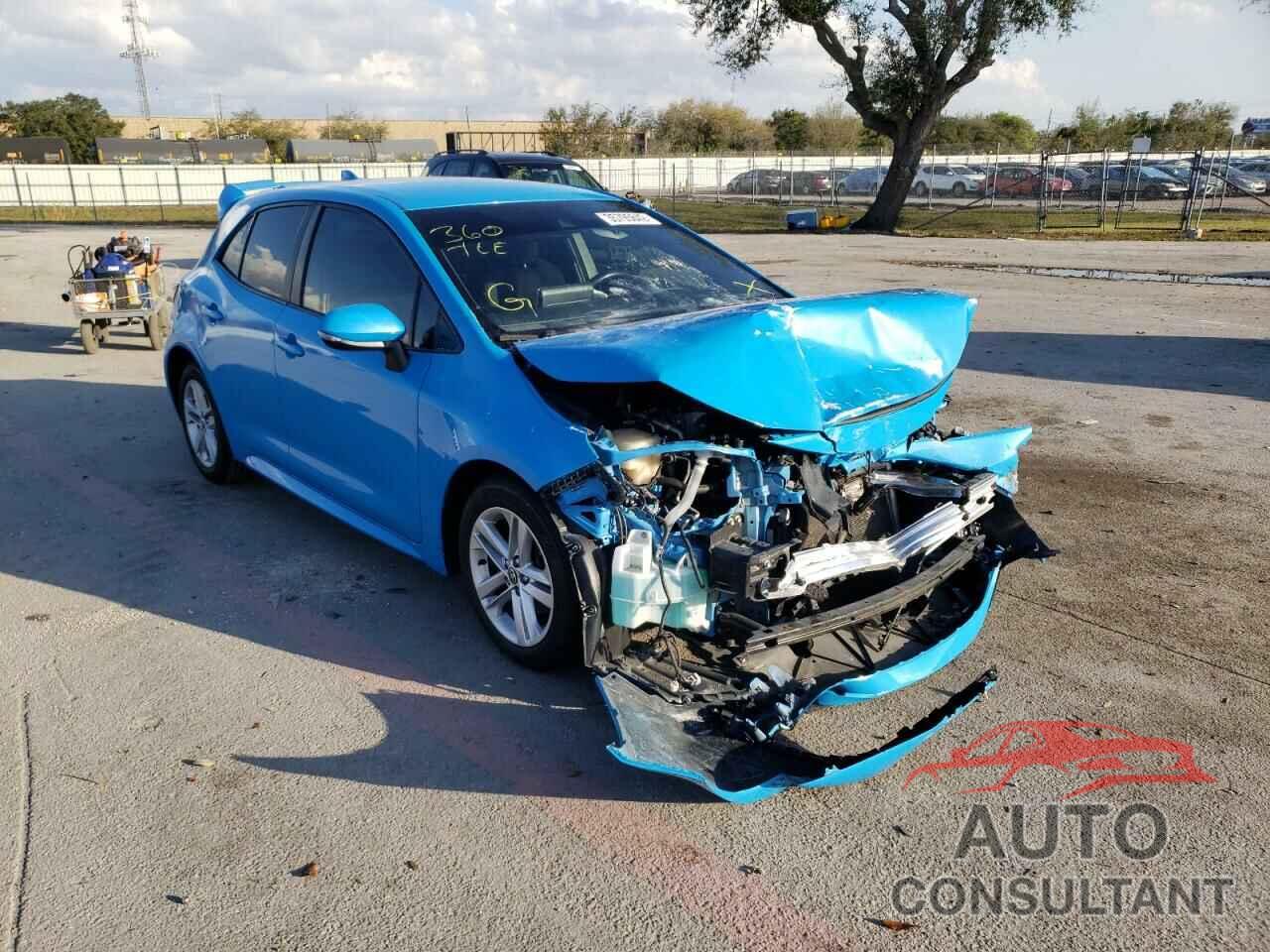 TOYOTA COROLLA 2019 - JTNK4RBE7K3020396