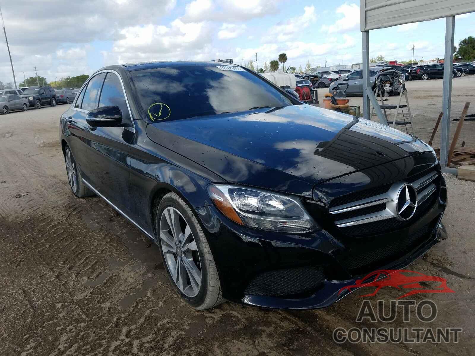 MERCEDES-BENZ C CLASS 2016 - WDDWF4JB1GR136309