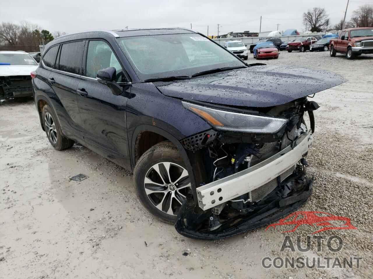 TOYOTA HIGHLANDER 2021 - 5TDHZRBH8MS548573