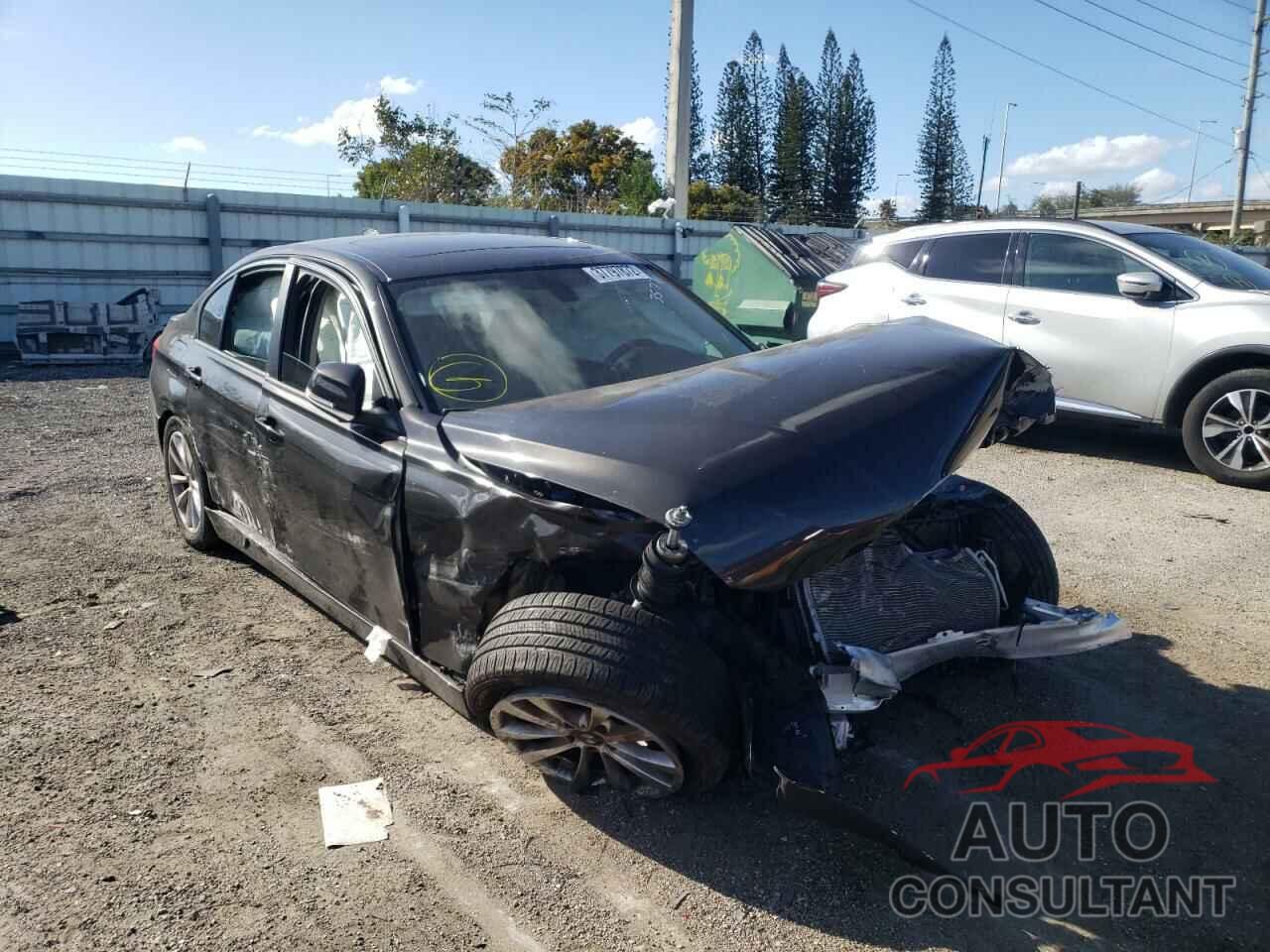 BMW 3 SERIES 2017 - WBA8E1G54HNU13577