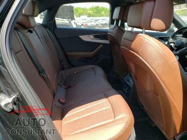 AUDI A4 2017 - WAUDNAF47HN050358