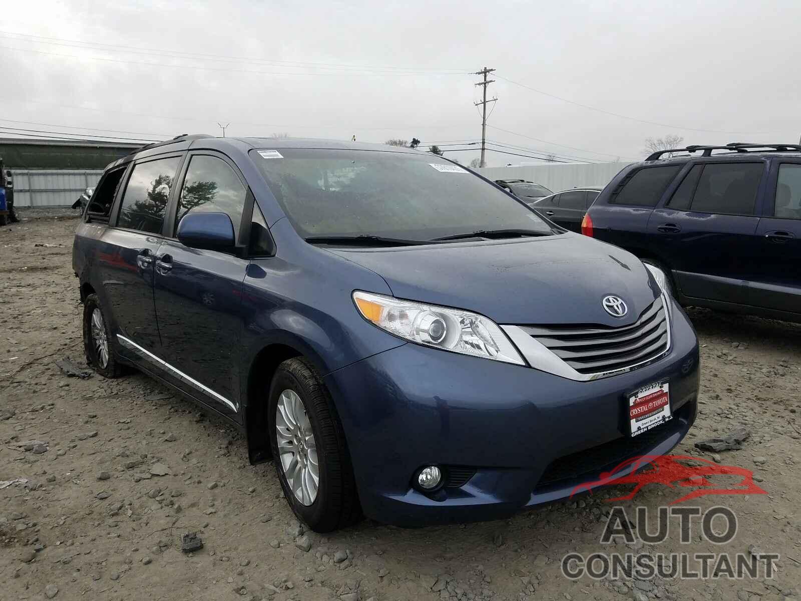 TOYOTA SIENNA 2017 - 5TDYZ3DC3HS877010