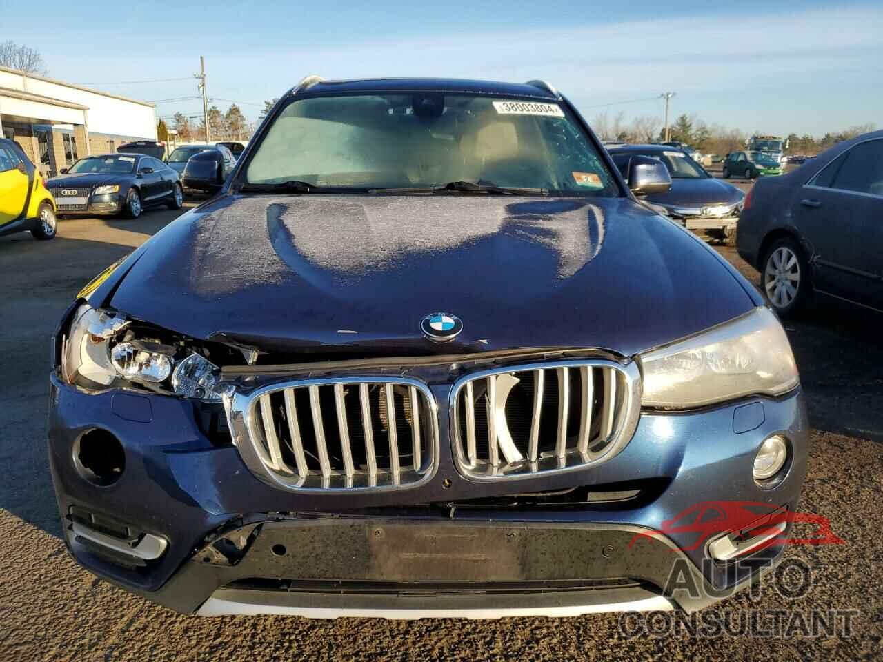 BMW X3 2017 - 5UXWX9C37H0T24122