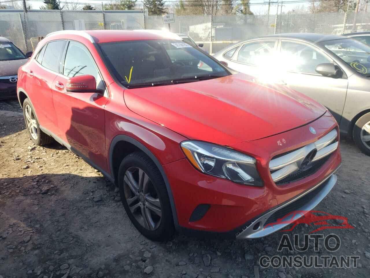 MERCEDES-BENZ GLA-CLASS 2016 - WDCTG4GB4GJ202815