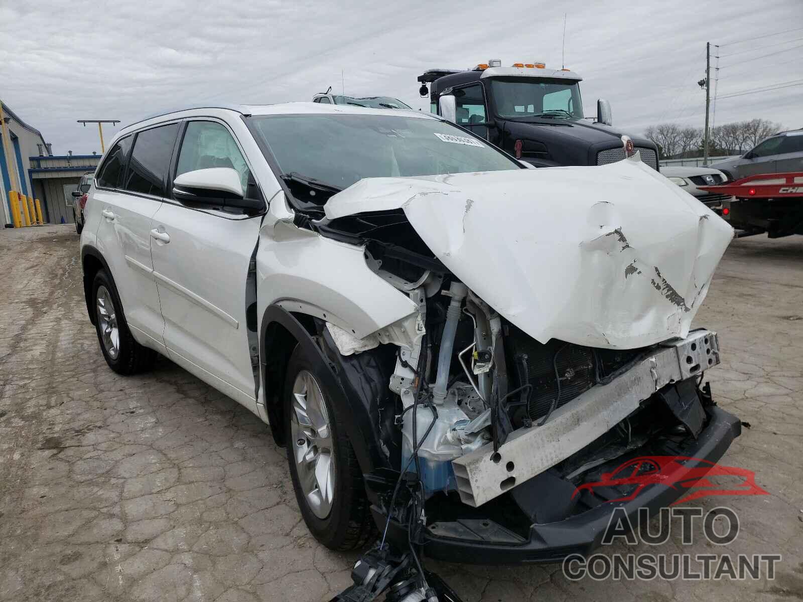 TOYOTA HIGHLANDER 2017 - 5TDDZRFHXHS468271