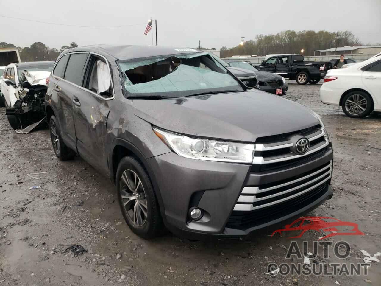 TOYOTA HIGHLANDER 2019 - 5TDZZRFH7KS326103