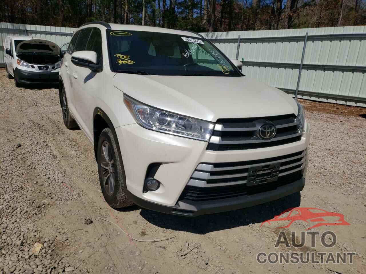 TOYOTA HIGHLANDER 2017 - 5TDJZRFH4HS415195