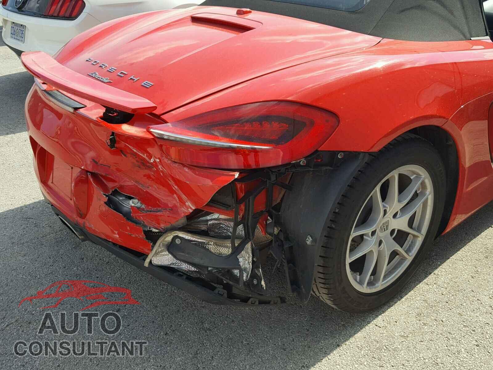 PORSCHE BOXSTER 2014 - WP0CA2A82ES121361