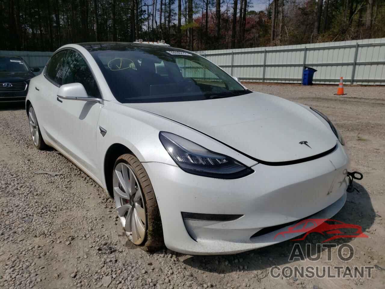 TESLA MODEL 3 2018 - 5YJ3E1EBXJF148450