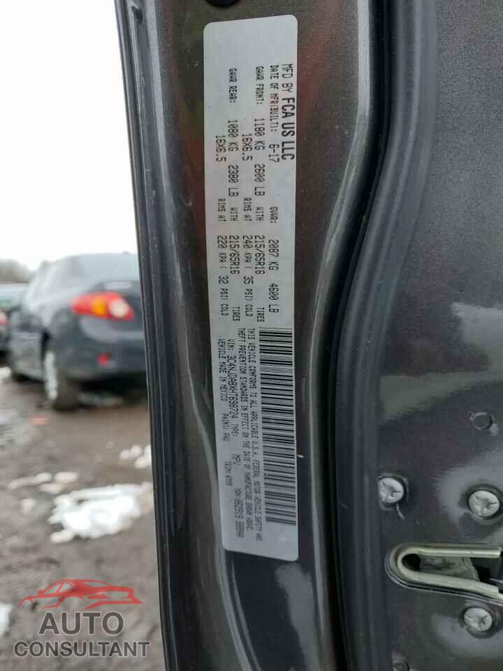 JEEP COMPASS 2017 - 3C4NJDABXHT698724