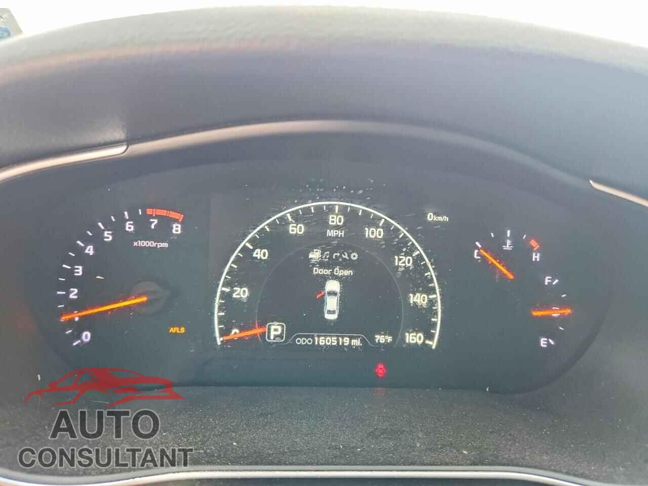 KIA CADENZA 2014 - KNALN4D77E5153155