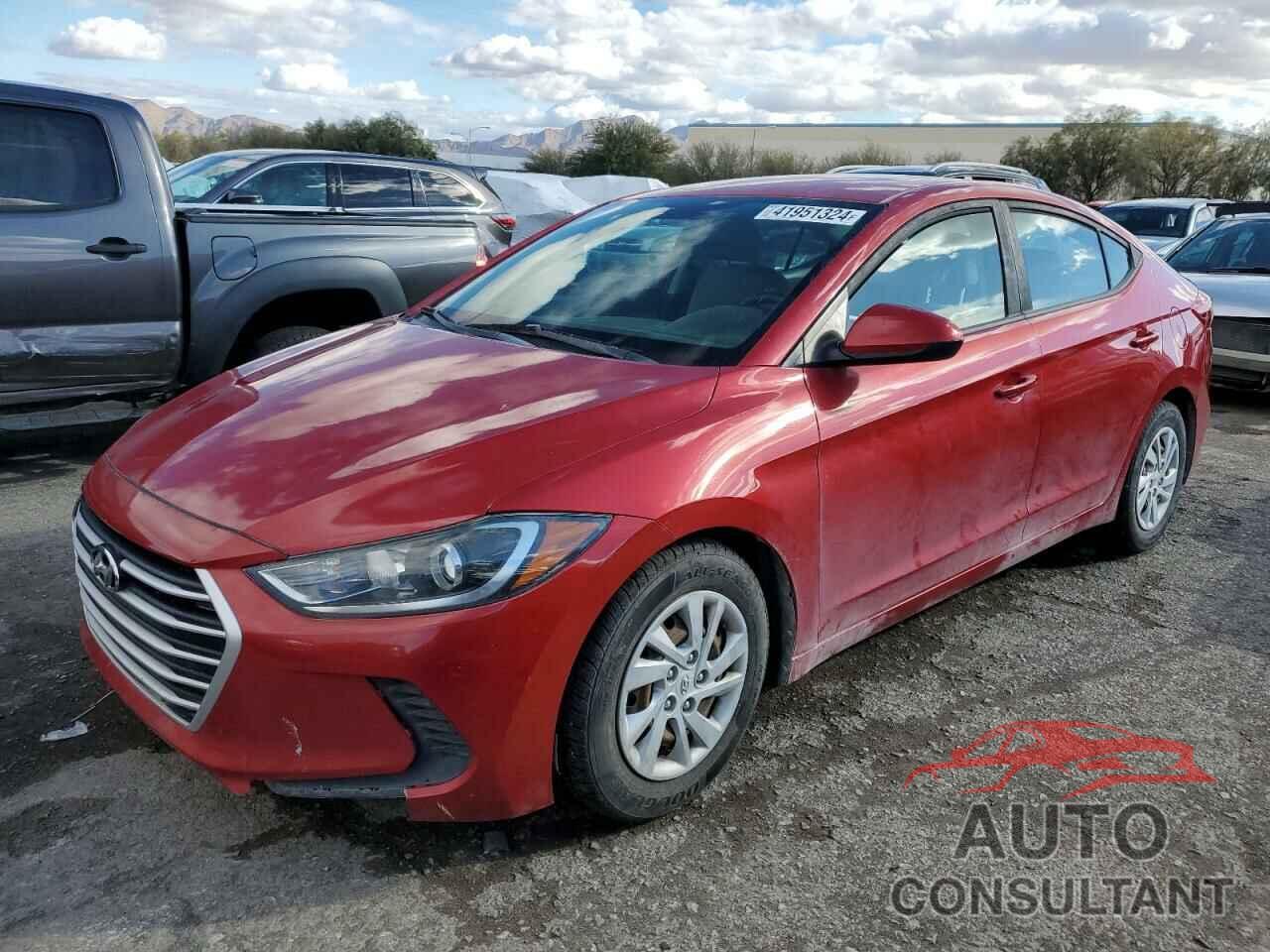 HYUNDAI ELANTRA 2017 - 5NPD74LF4HH182143