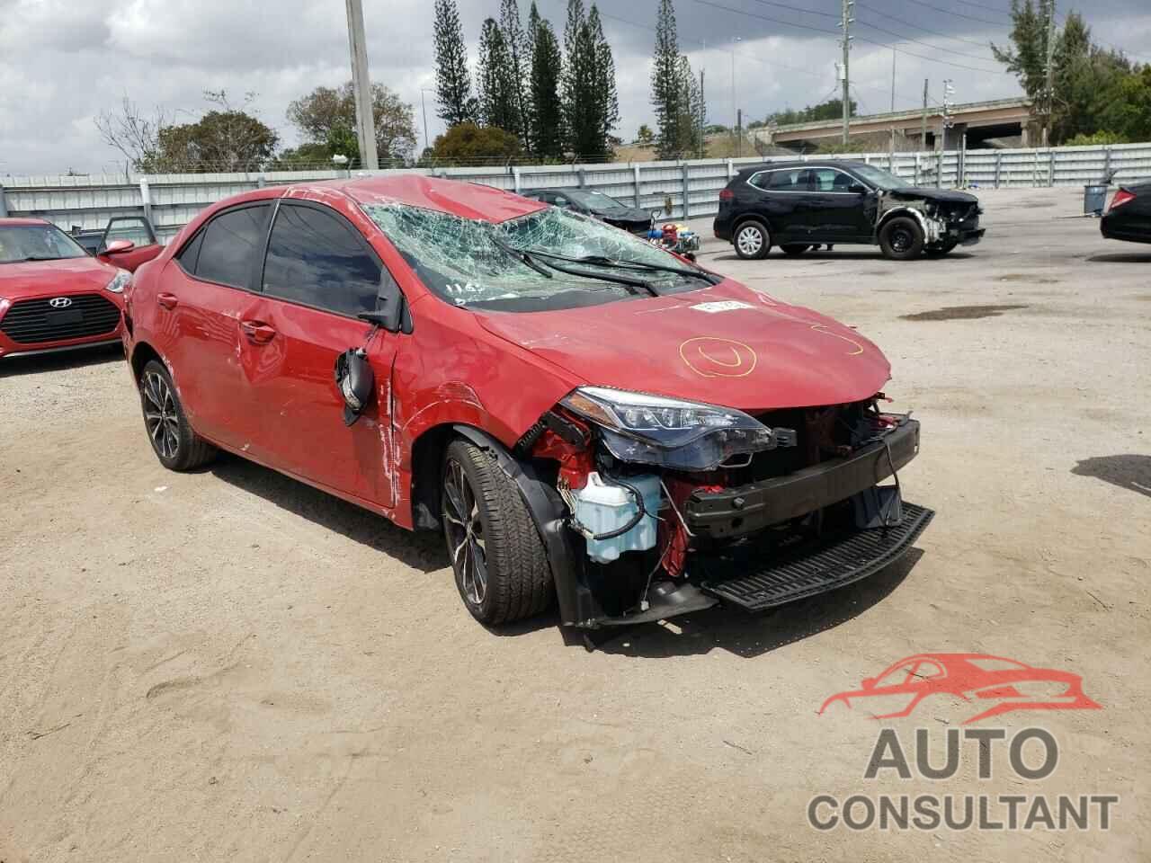 TOYOTA COROLLA 2017 - 2T1BURHE7HC821163