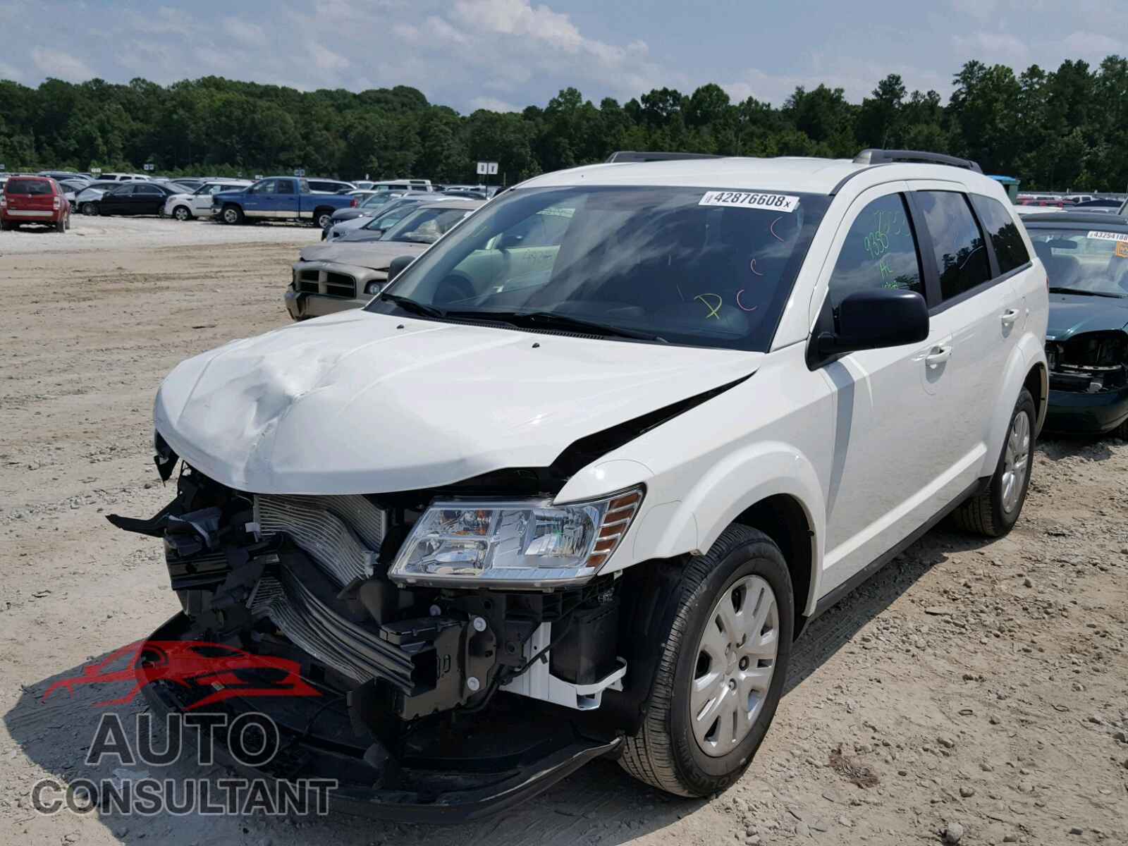 DODGE JOURNEY SE 2017 - 3C4PDCAB4HT637363