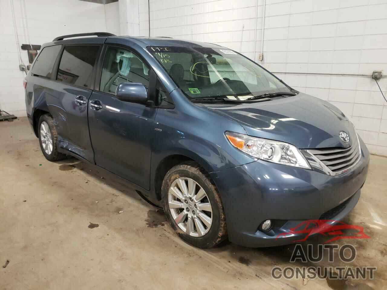 TOYOTA SIENNA 2017 - 5TDDZ3DC9HS158679