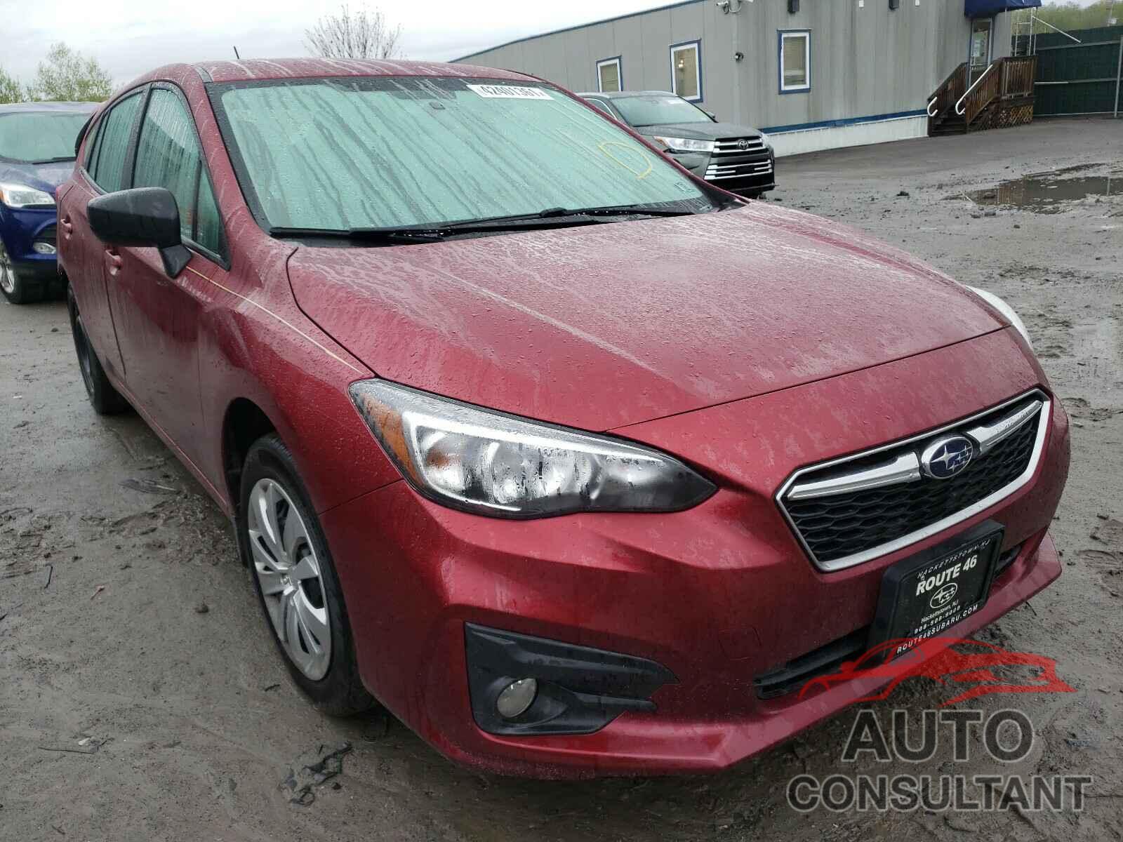 SUBARU IMPREZA 2019 - 4S3GTAB62K3754094