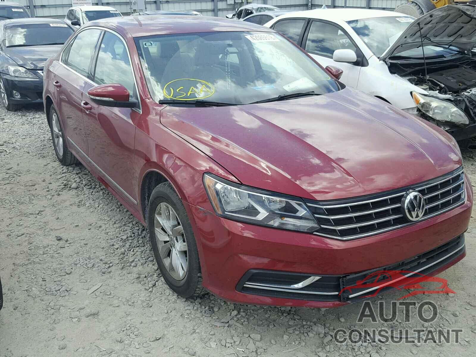 VOLKSWAGEN PASSAT 2017 - 1VWAT7A33HC042215