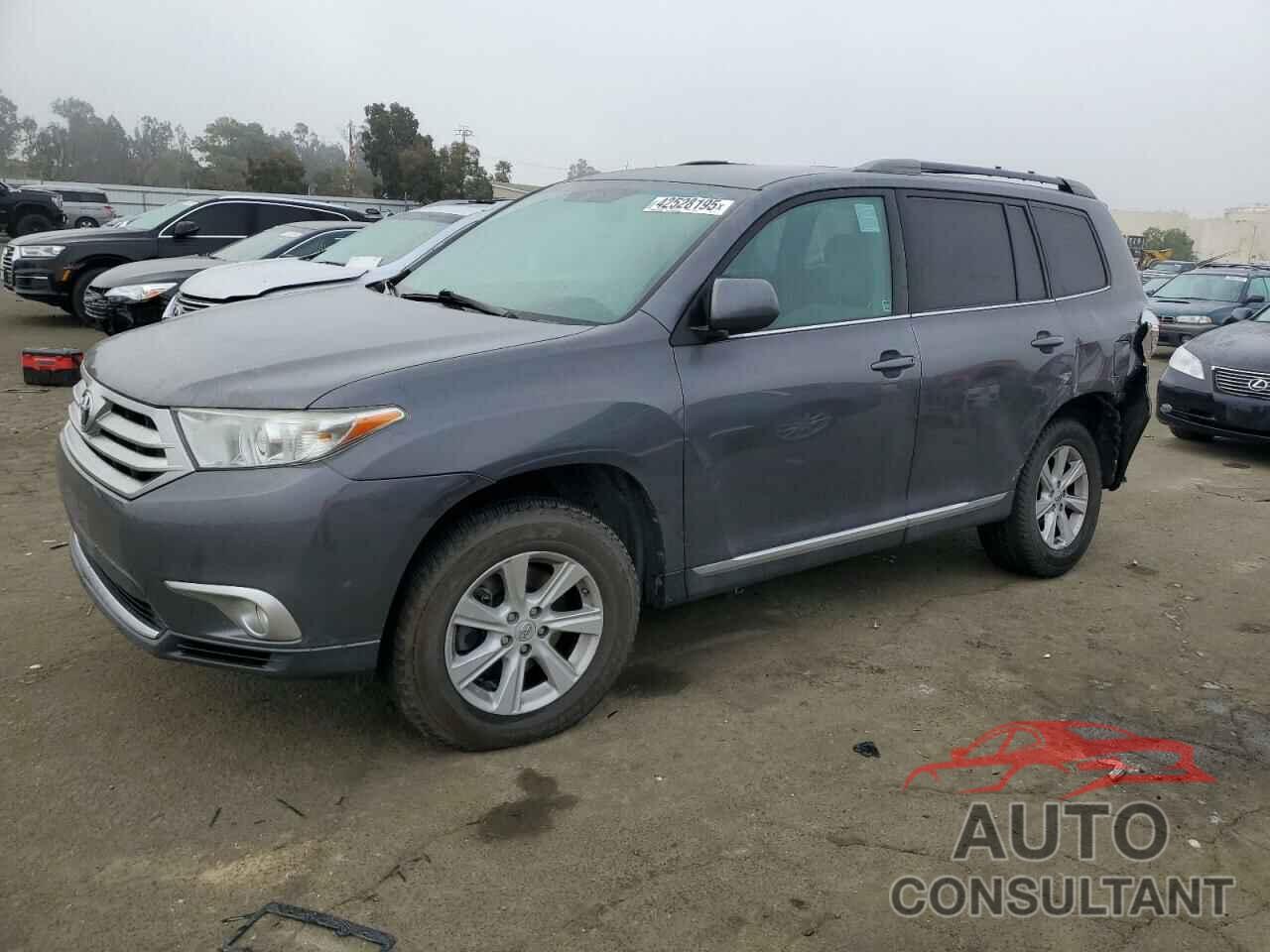 TOYOTA HIGHLANDER 2013 - 5TDZK3EH9DS136938