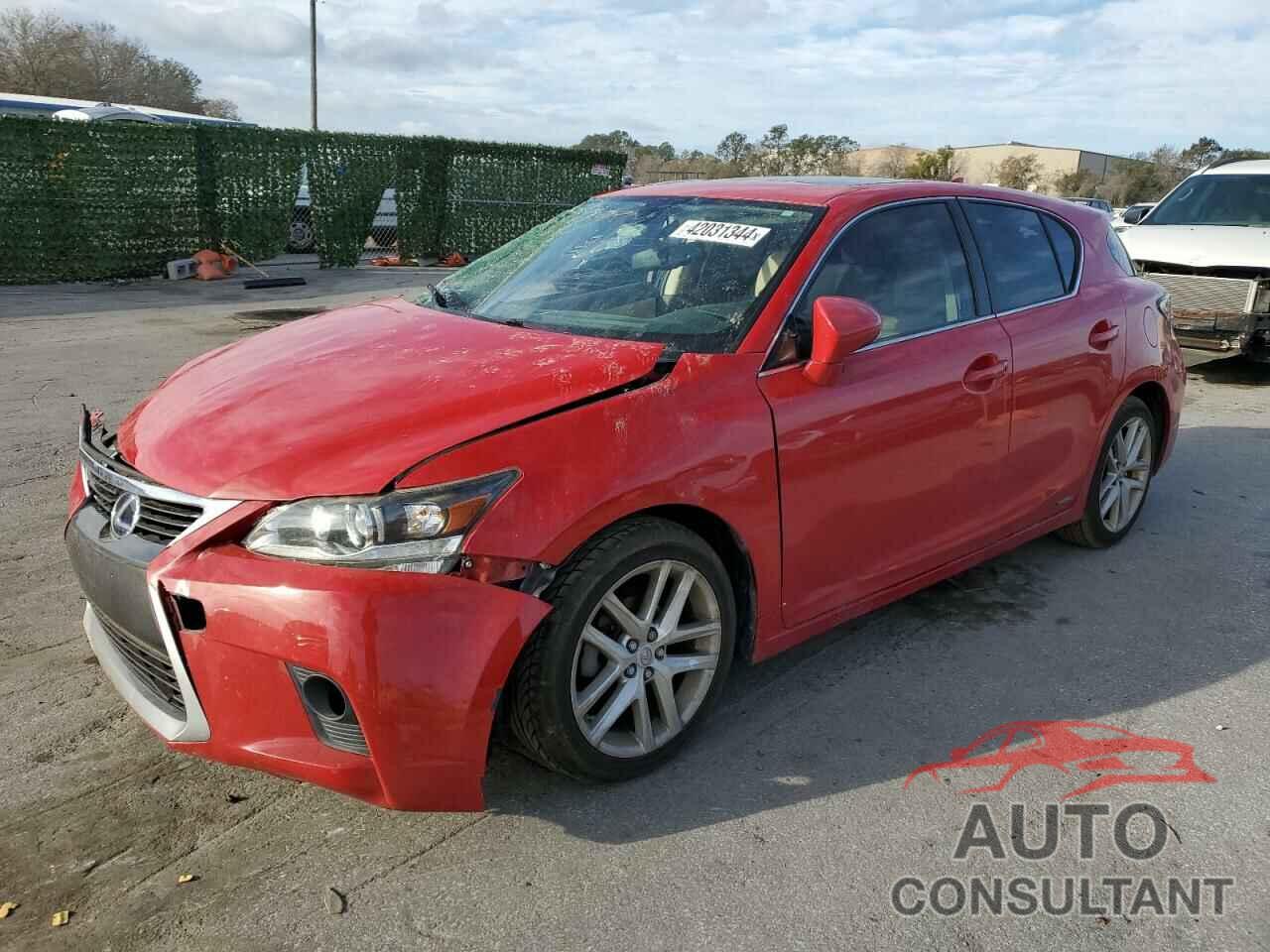 LEXUS CT 200 2015 - JTHKD5BH1F2221390