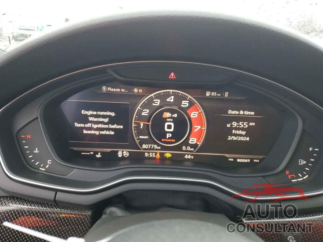 AUDI S4/RS4 2018 - WAUB4AF49JA002402