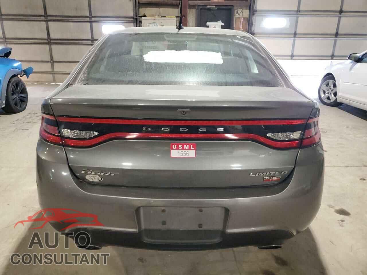 DODGE DART 2013 - 1C3CDFCH6DD136318