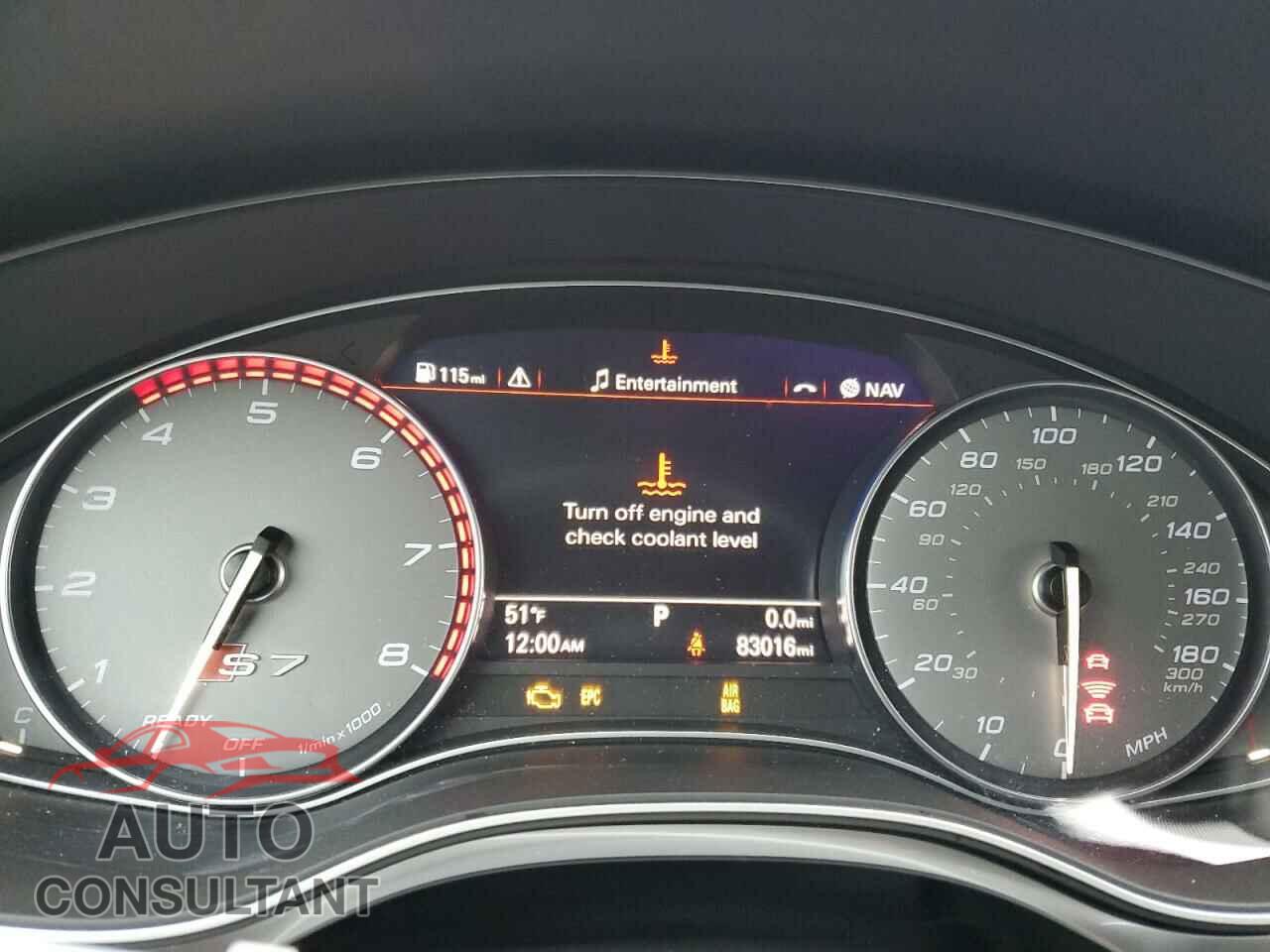 AUDI S7/RS7 2016 - WAUW2BFC5GN157535