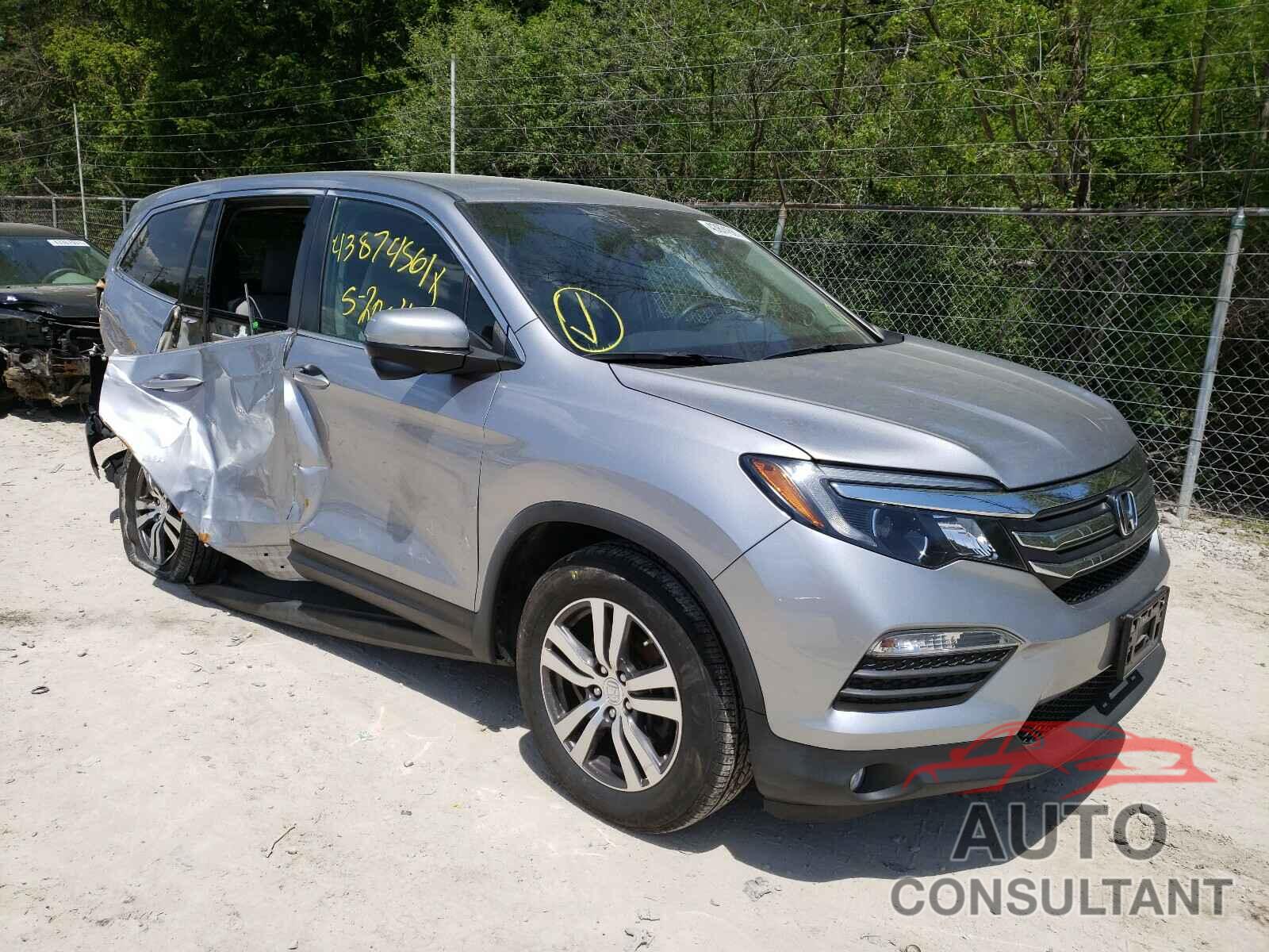 HONDA PILOT 2016 - 5FNYF5H37GB012073