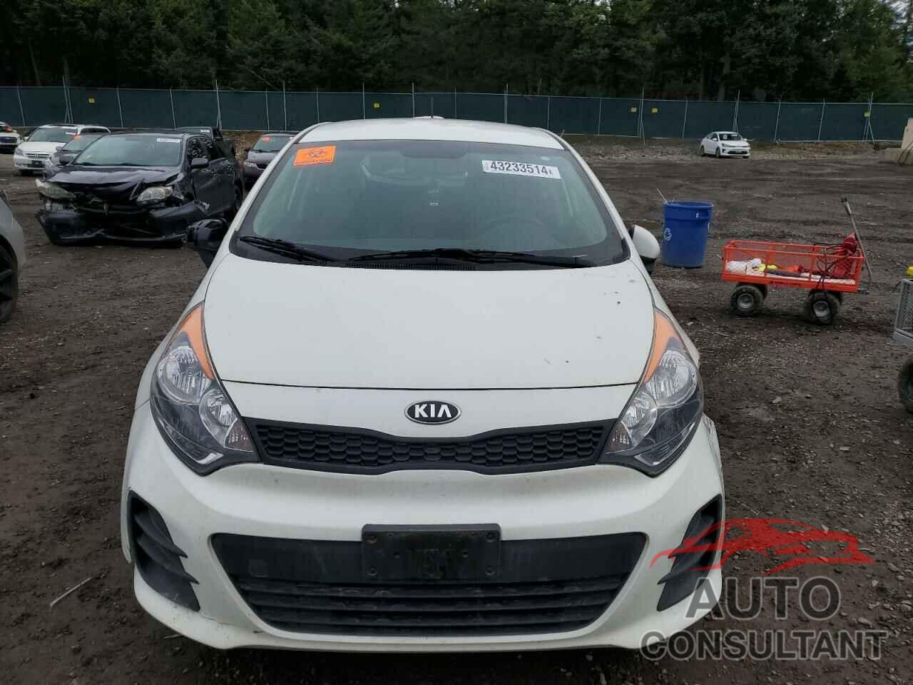 KIA RIO 2016 - KNADM5A38G6686823